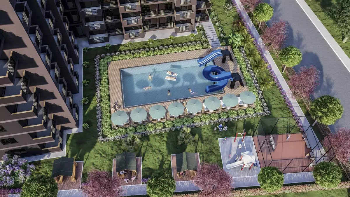 Квартира 69м² в Турции, Мерсин. Стоимостью 57000€ аренда фото-9