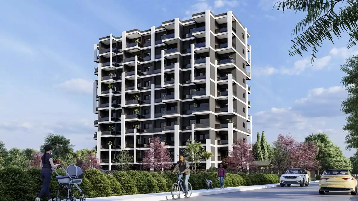 Квартира 69м² в Турции, Мерсин. Стоимостью 37500€ аренда фото-2