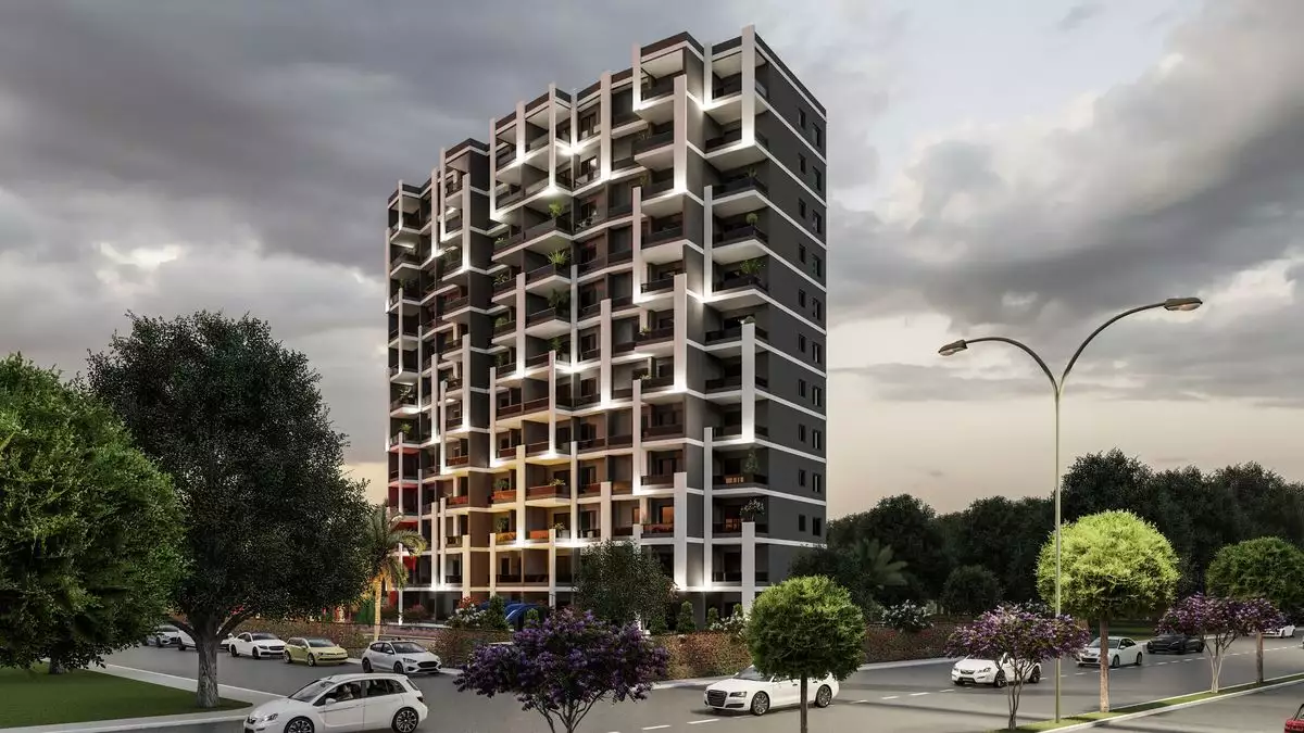 Квартира 41м² в Турции, Мерсин. Стоимостью 37000€ аренда фото-3