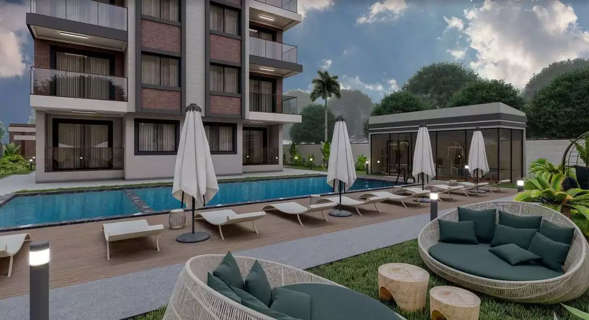 Квартира 50м² в Турции, Газипаша. Стоимостью 125000€ аренда фото-3