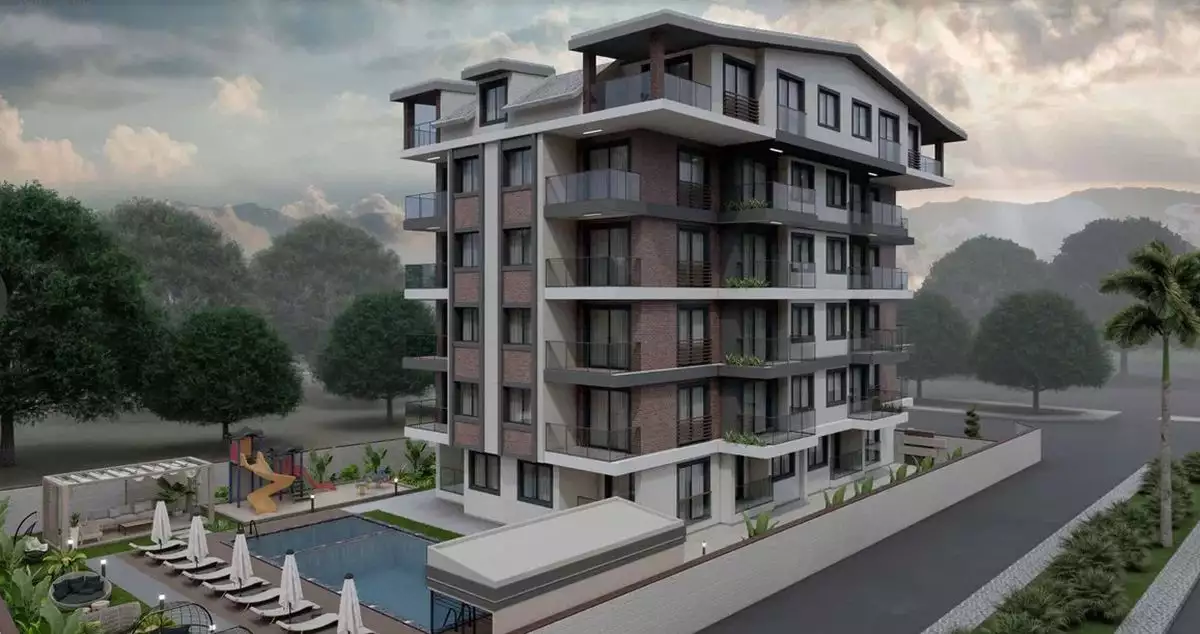 Квартира 50м² в Турции, Газипаша. Стоимостью 125000€ аренда фото-5