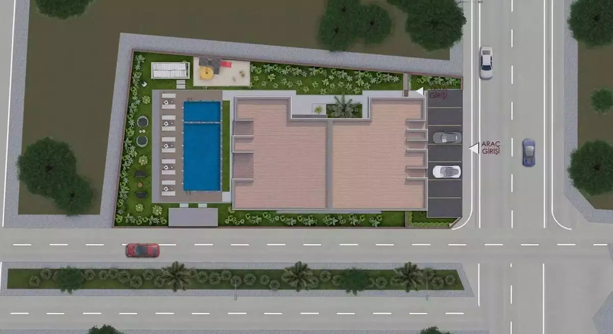 Квартира 50м² в Турции, Газипаша. Стоимостью 125000€ аренда фото-6