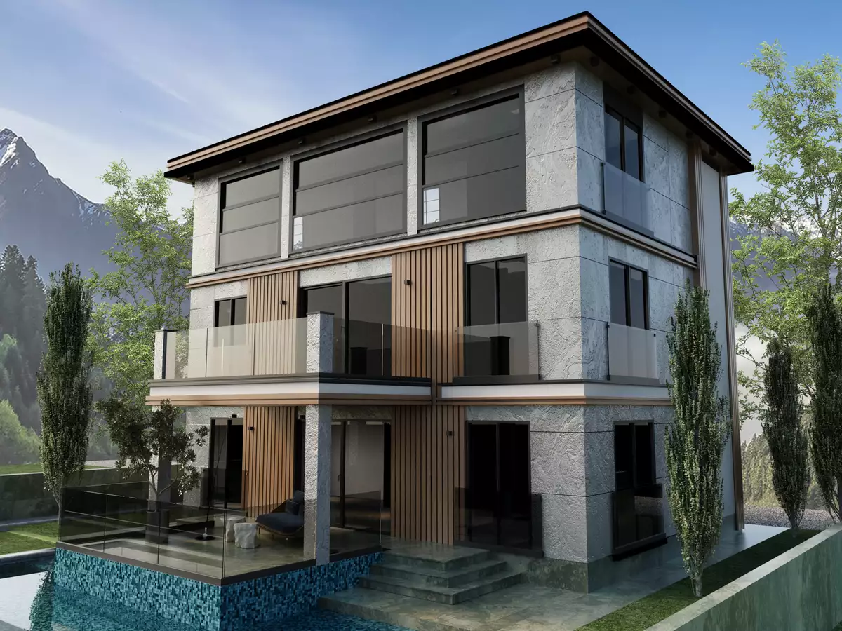 Вилла 336м² в Турции, Каргыджак. Стоимостью 965000€ аренда фото-4