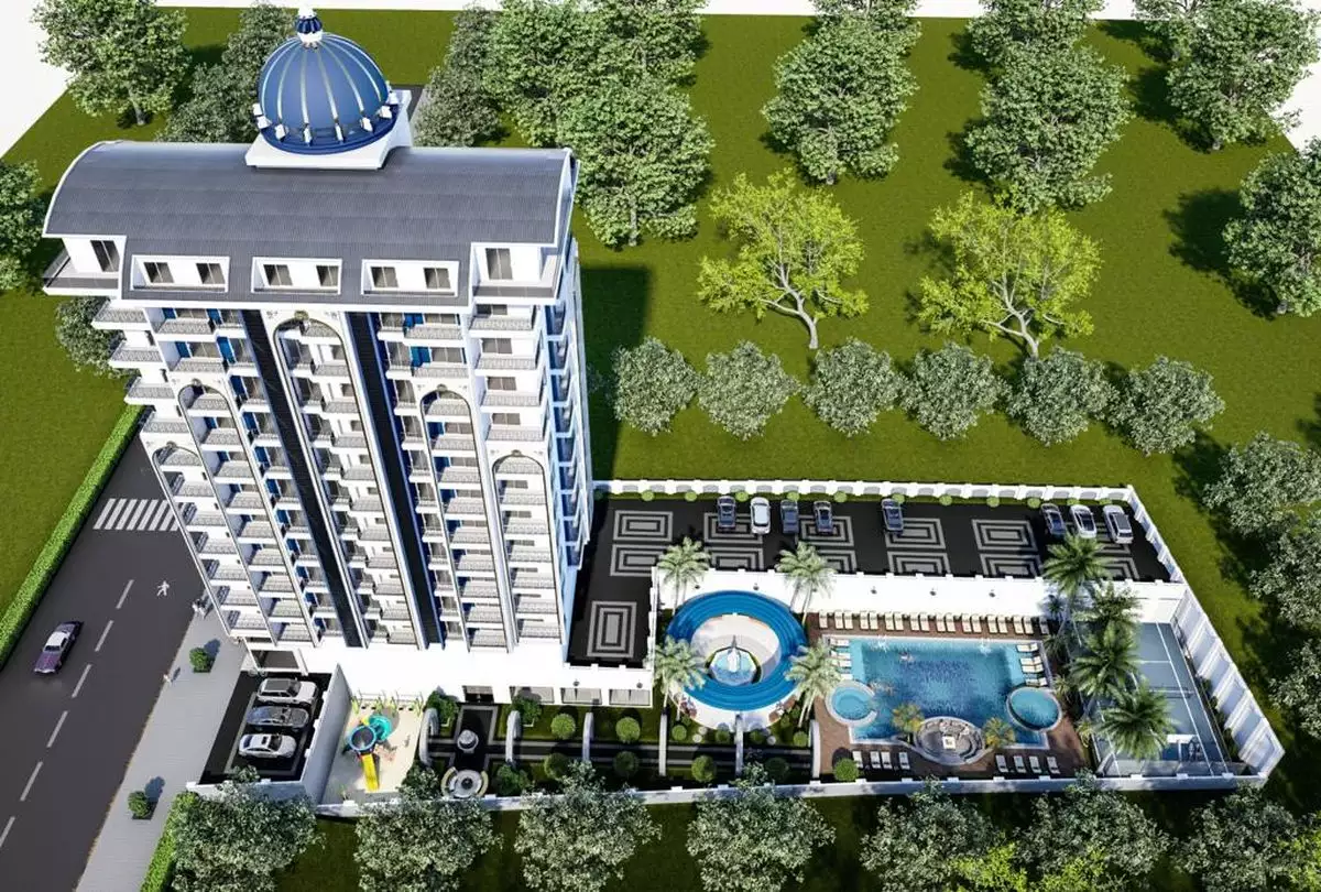 Квартира 54м² в Турции, Махмутлар. Стоимостью 126000€ аренда фото-4