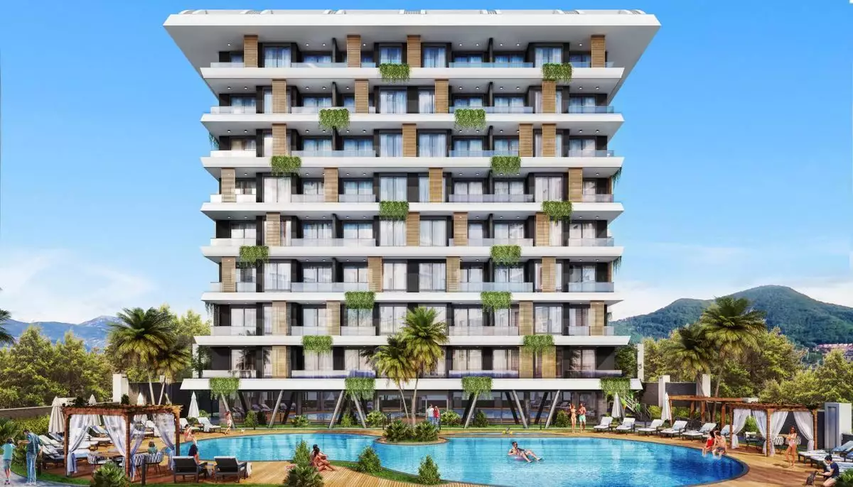 Квартира 45м² в Турции, Демирташ. Стоимостью 95000€ аренда фото-1