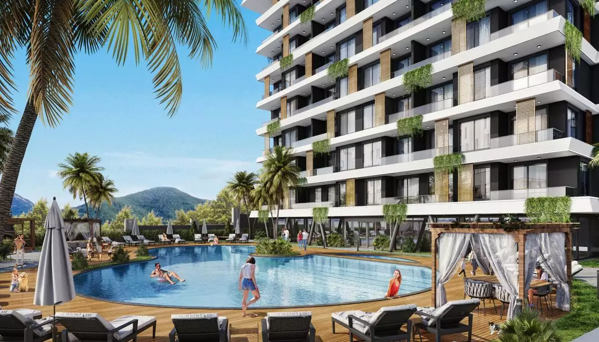 Квартира 45м² в Турции, Демирташ. Стоимостью 95000€ аренда фото-2