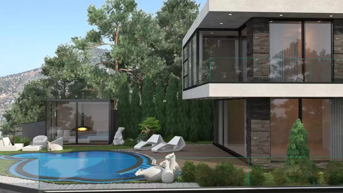 Вилла 321м² в Кипре, Эсентепе. Стоимостью 2750000€ аренда фото-6
