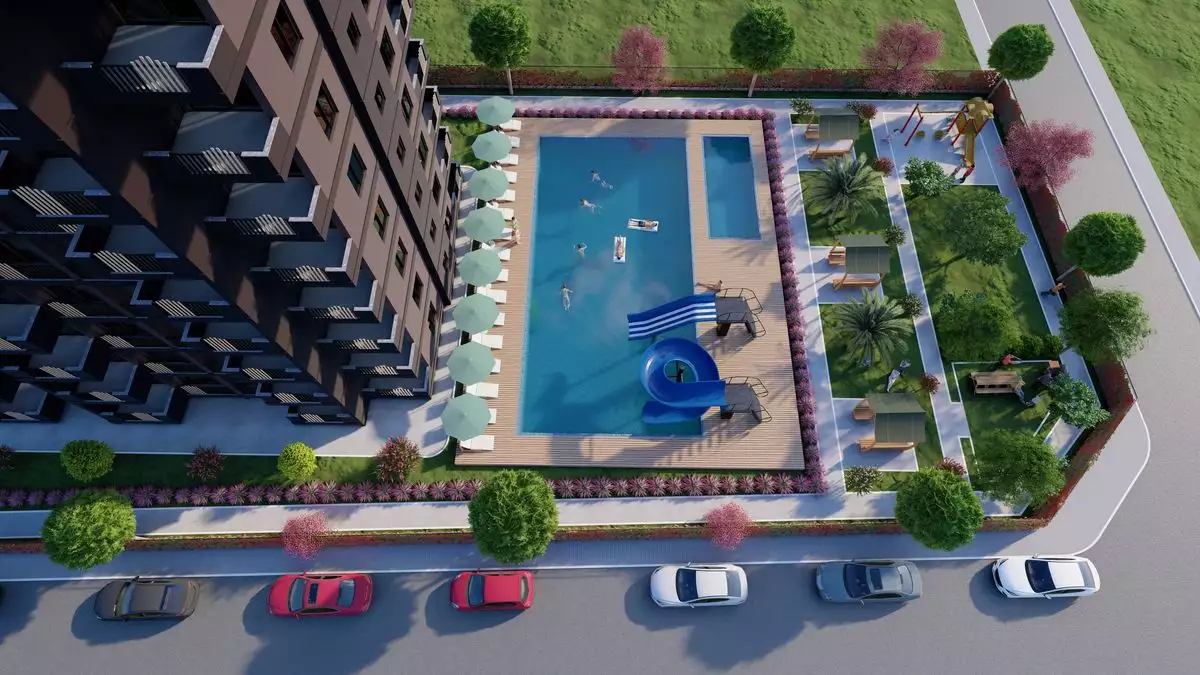 Квартира 65м² в Турции, Мерсин. Стоимостью 55000€ аренда фото-6