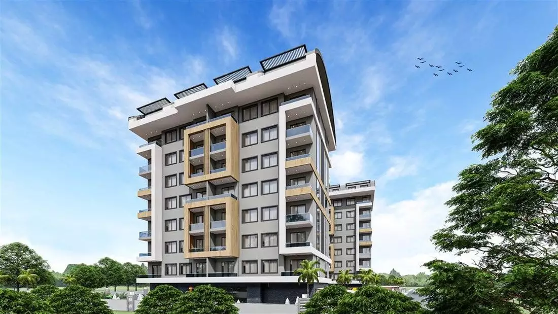 Квартира 44м² в Турции, Авсаллар. Стоимостью 75000€ аренда фото-1