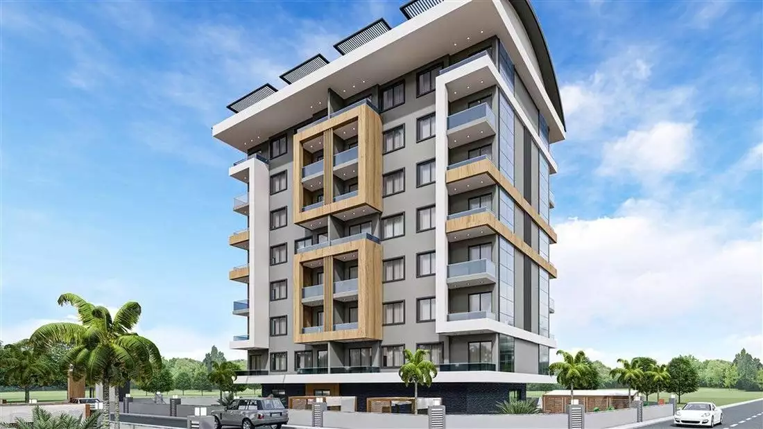 Квартира 44м² в Турции, Авсаллар. Стоимостью 75000€ аренда фото-1
