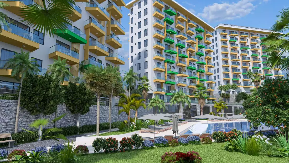Квартира 55м² в Турции, Авсаллар. Стоимостью 107000€ аренда фото-3