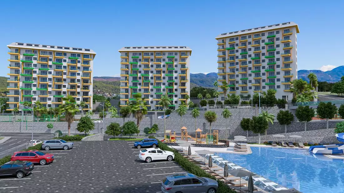 Квартира 55м² в Турции, Авсаллар. Стоимостью 107000€ аренда фото-8