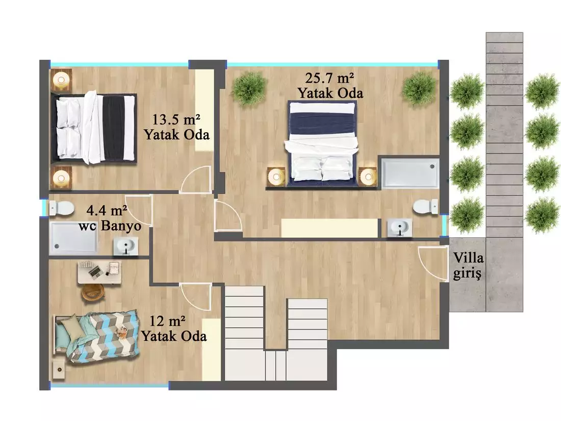 Квартира 50м² в Кипре, Эсентепе. Стоимостью 495338€ аренда фото-33