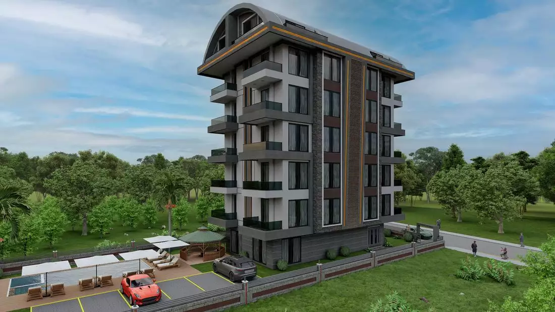 Квартира 64м² в Турции, Авсаллар. Стоимостью 92000€ аренда фото-2