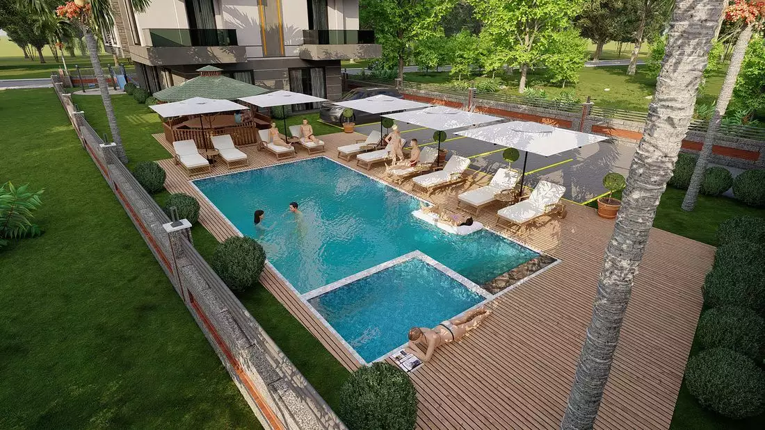 Квартира 64м² в Турции, Авсаллар. Стоимостью 92000€ аренда фото-3