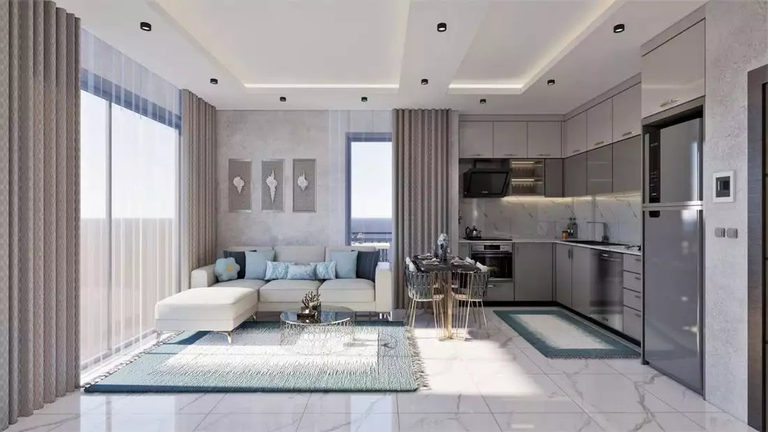 Квартира 64м² в Турции, Авсаллар. Стоимостью 92000€ аренда фото-8