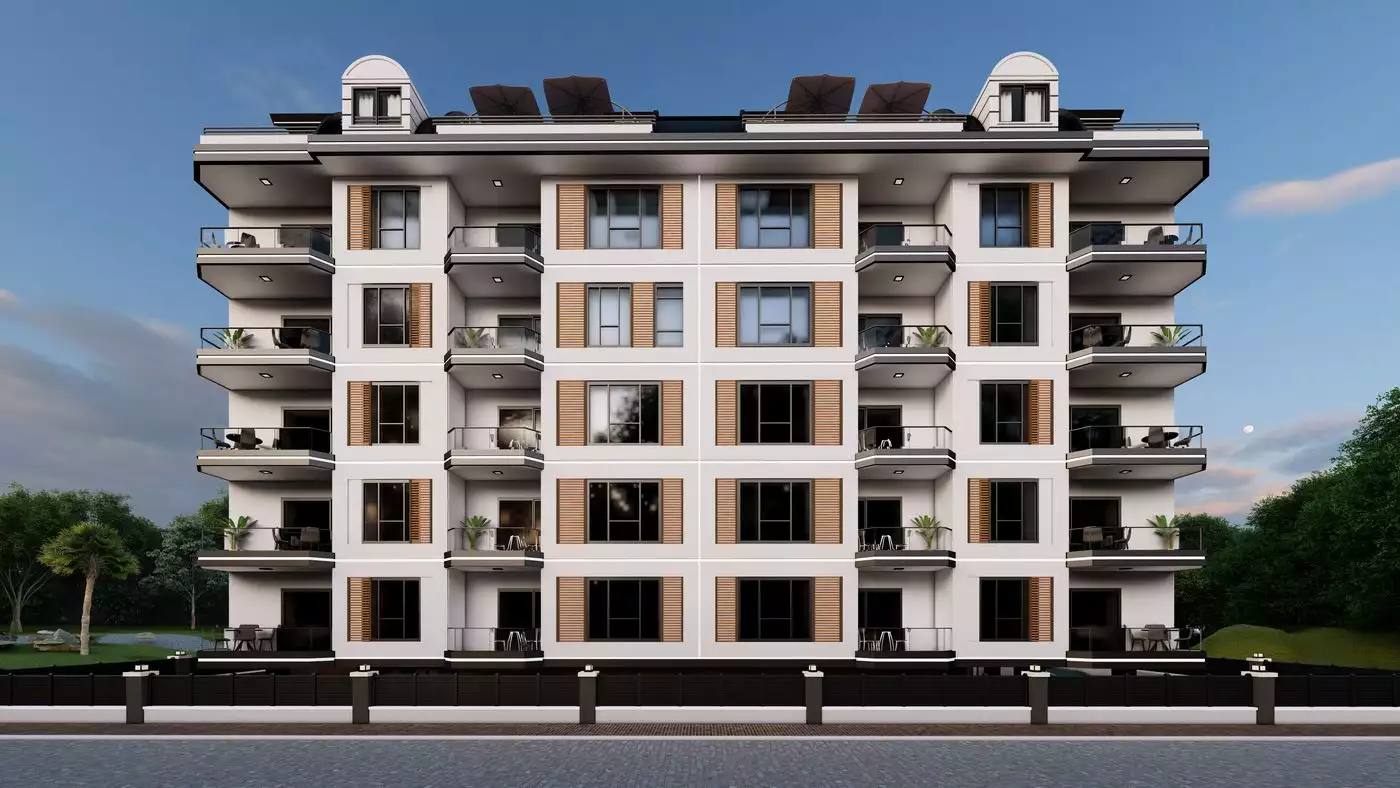 Квартира 65м² в Турции, Махмутлар. Стоимостью 127000€ аренда фото-6