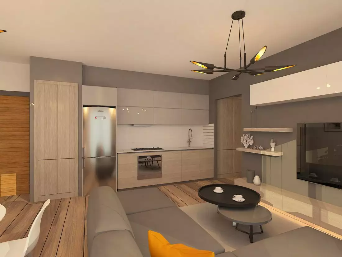 Квартира 57м² в Кипре, Кирения. Стоимостью 139860€ аренда фото-15