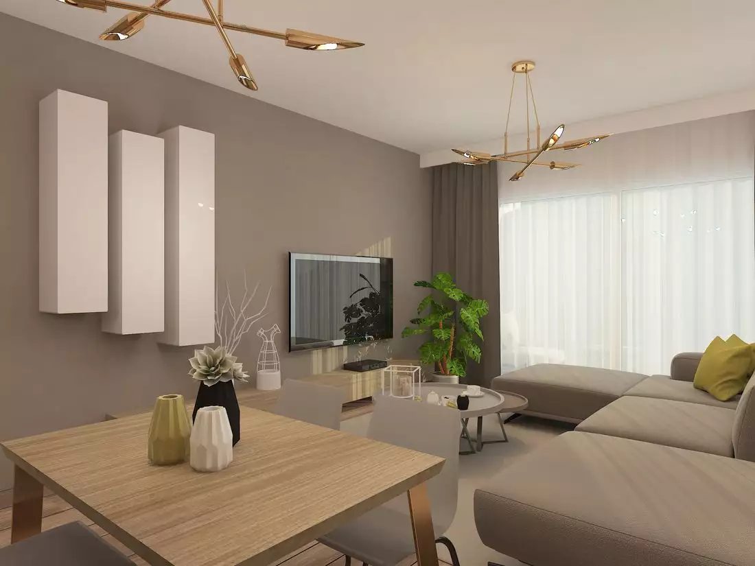 Квартира 57м² в Кипре, Кирения. Стоимостью 139860€ аренда фото-18