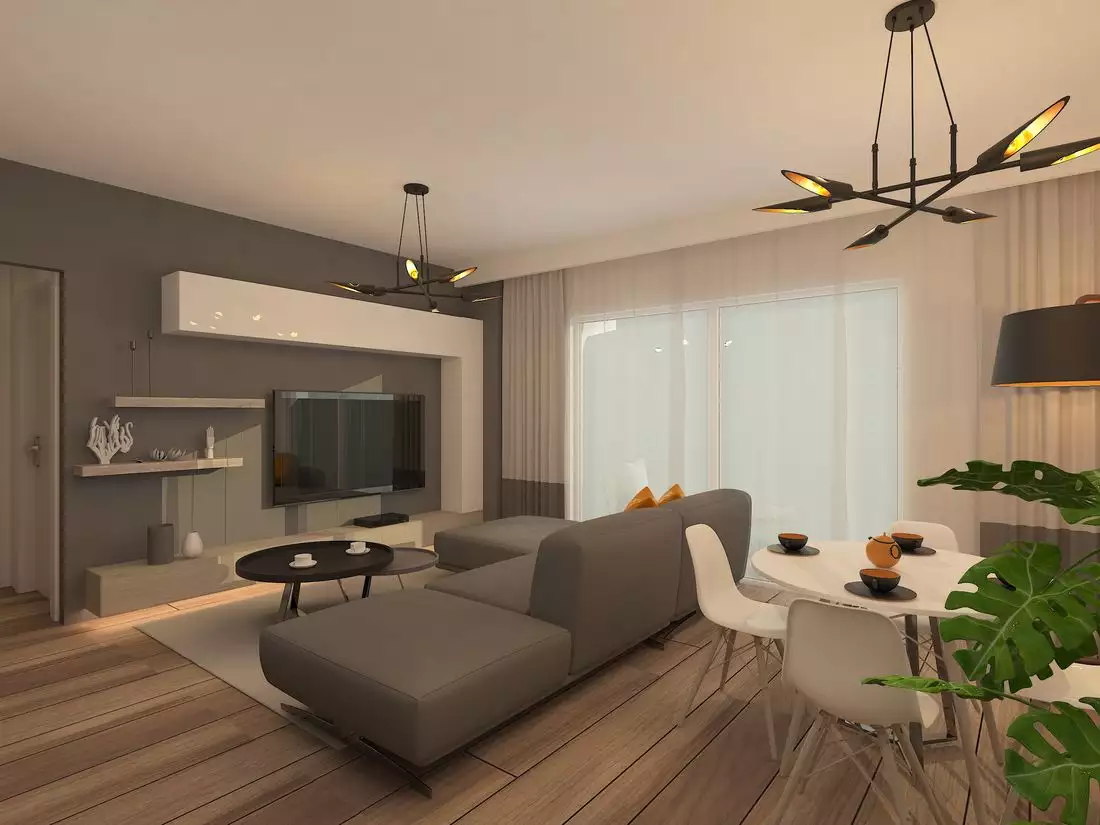 Квартира 57м² в Кипре, Кирения. Стоимостью 139860€ аренда фото-19