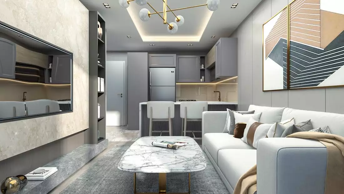 Квартира 45м² в Турции, Мерсин. Стоимостью 58000€ аренда фото-14