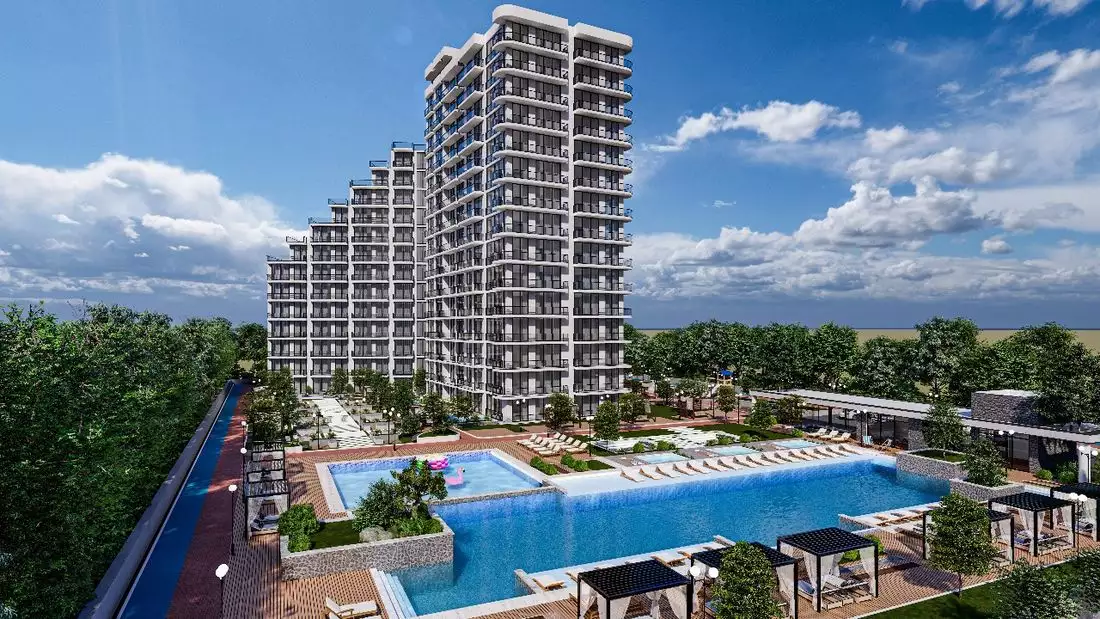 Квартира 50м² в Кипре, Гюзельюрт. Стоимостью 89744€ аренда фото-1