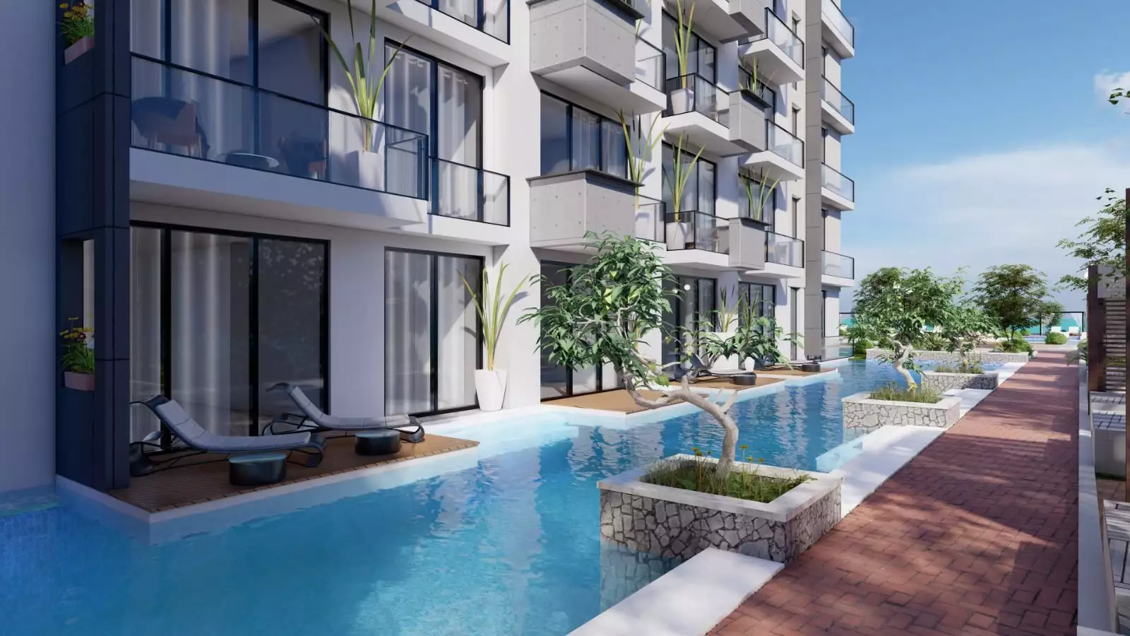 Квартира 50м² в Кипре, Гюзельюрт. Стоимостью 89744€ аренда фото-5