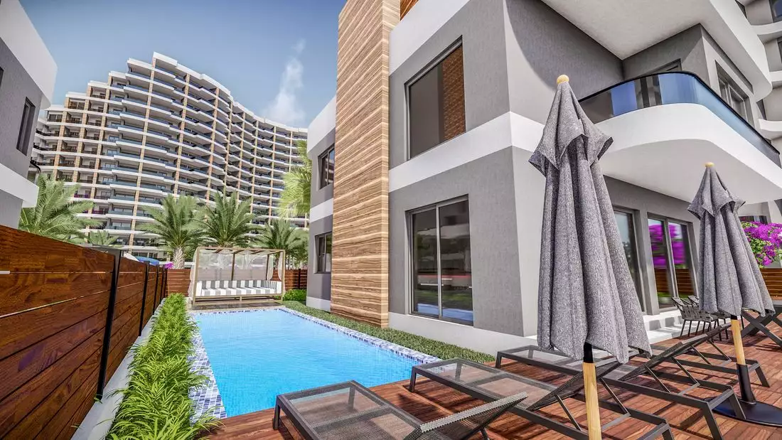 Квартира 70м² в Турции, Мерсин. Стоимостью 75000€ аренда фото-4