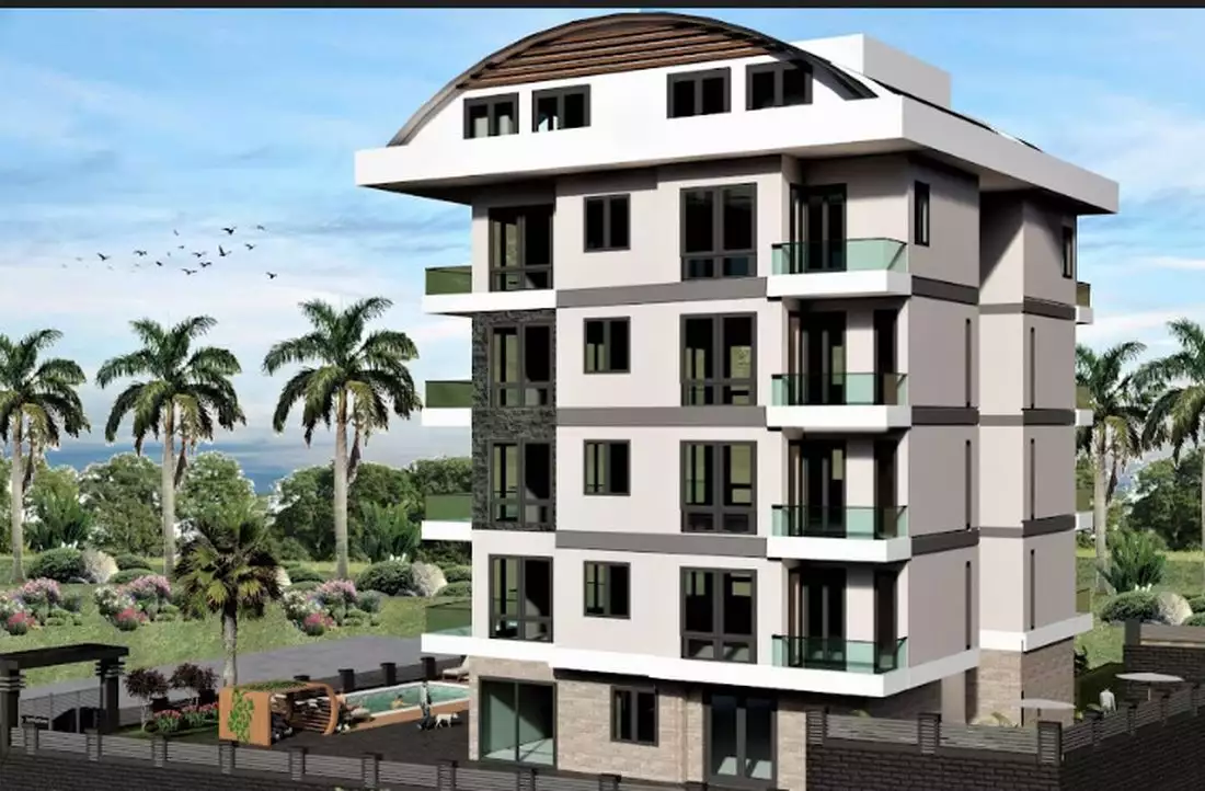Квартира 50м² в Турции, Паяллар. Стоимостью 85500€ аренда фото-2