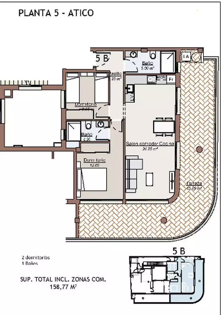 Квартира 73м² в Испании, Торревьеха. Стоимостью 349950€ аренда фото-23