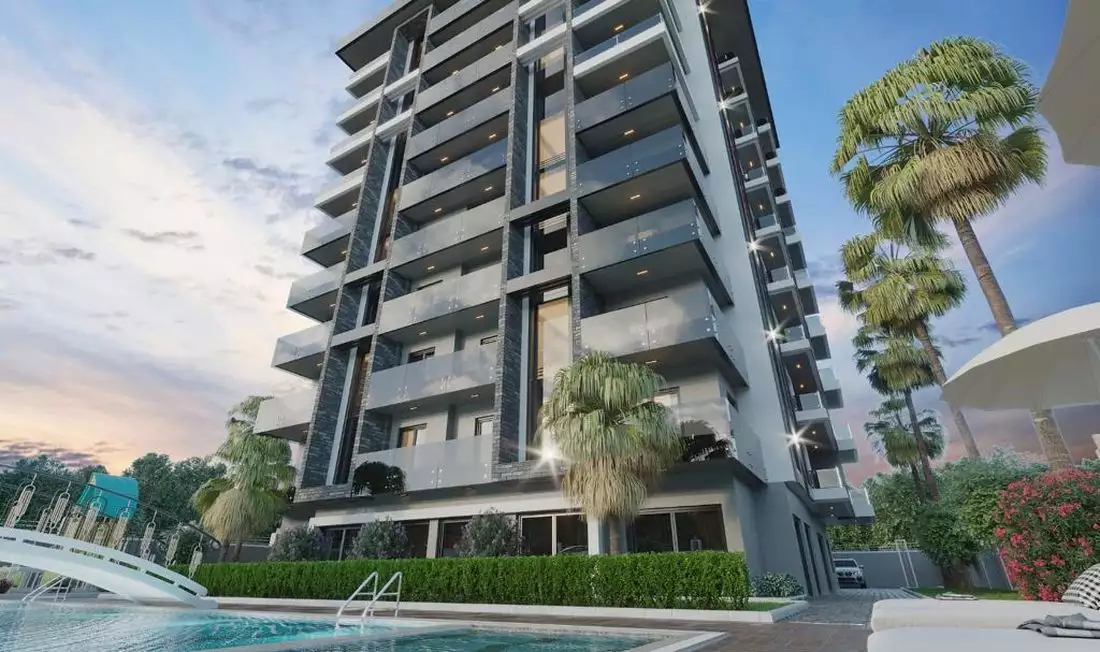 Квартира 62м² в Турции, Махмутлар. Стоимостью 95000€ аренда фото-3