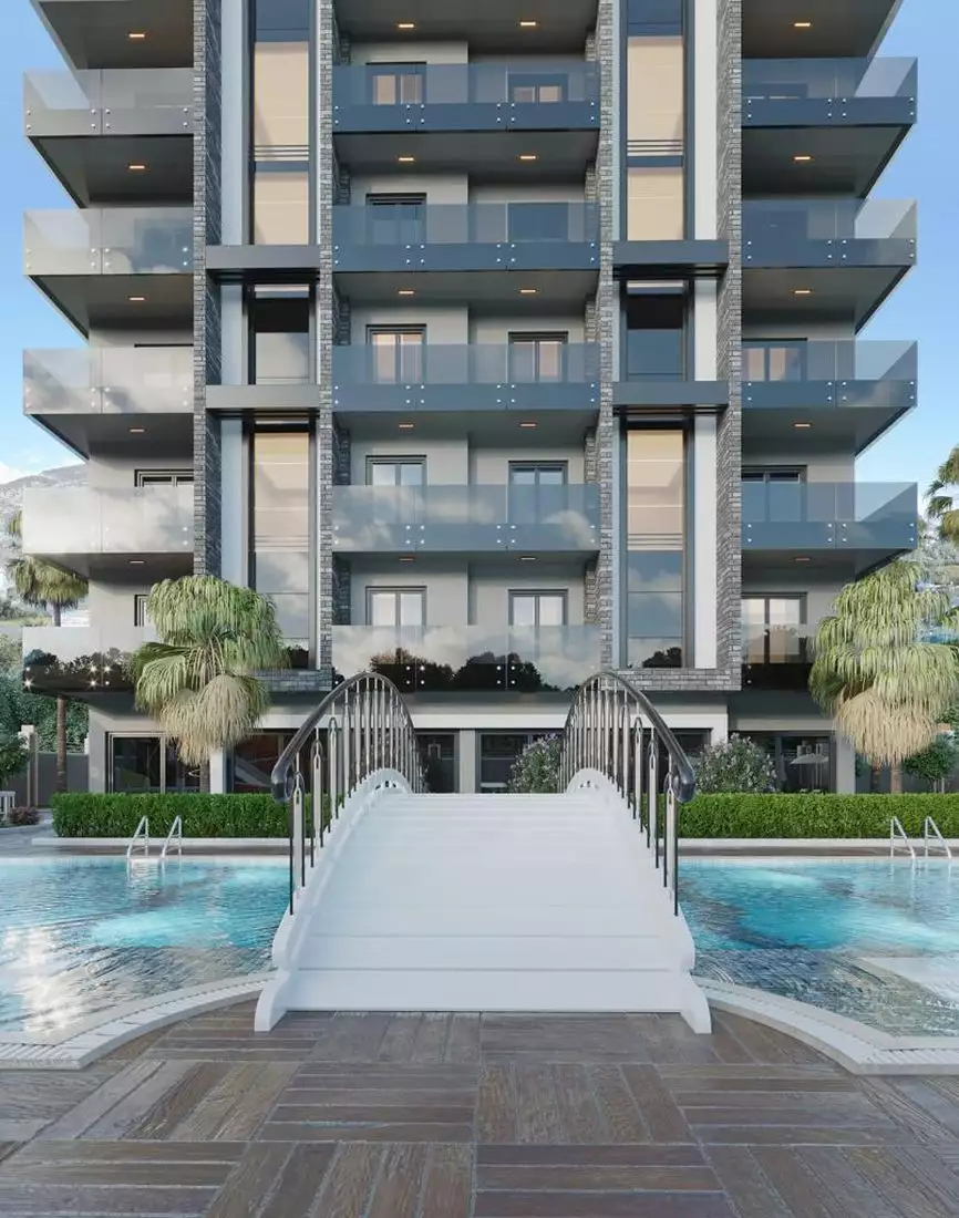 Квартира 62м² в Турции, Махмутлар. Стоимостью 95000€ аренда фото-4