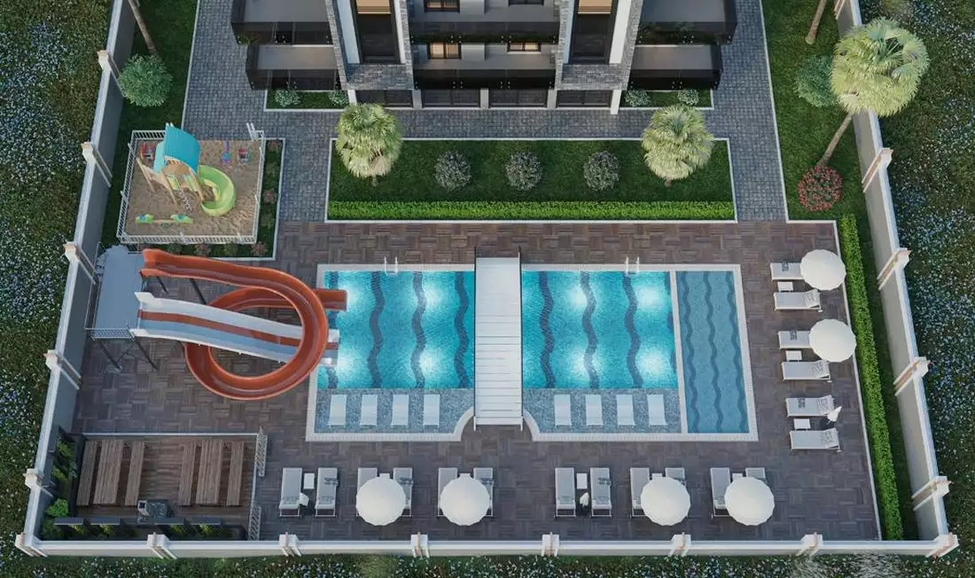 Квартира 62м² в Турции, Махмутлар. Стоимостью 95000€ аренда фото-12