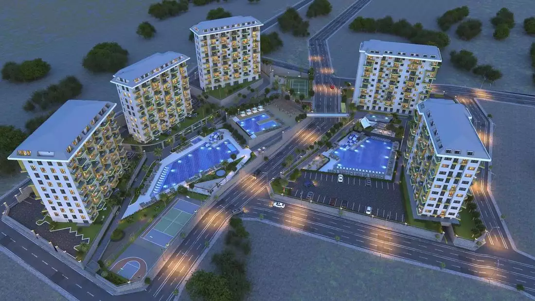 Квартира 68м² в Турции, Авсаллар. Стоимостью 159000€ аренда фото-1