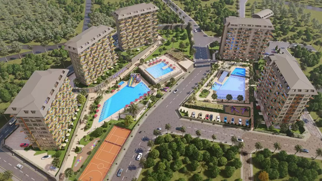 Квартира 68м² в Турции, Авсаллар. Стоимостью 159000€ аренда фото-33