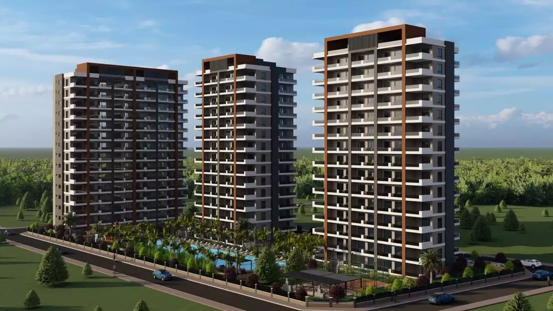 Квартира 75м² в Турции, Мерсин. Стоимостью 94000€ аренда фото-6