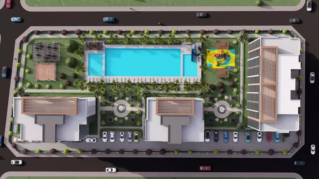 Квартира 75м² в Турции, Мерсин. Стоимостью 94000€ аренда фото-11