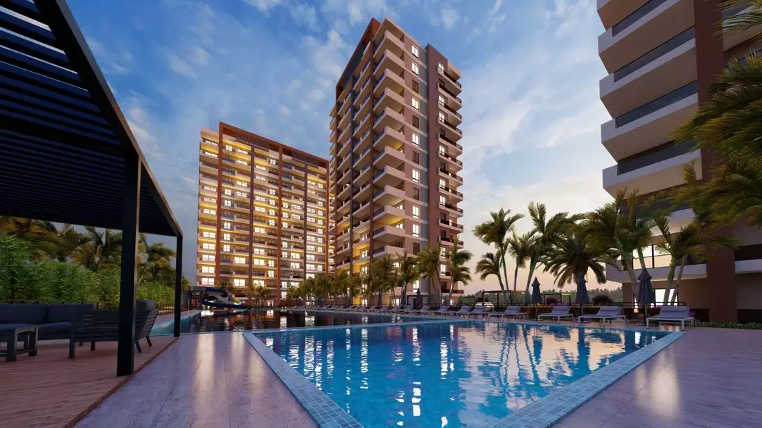 Квартира 75м² в Турции, Мерсин. Стоимостью 94000€ аренда фото-12