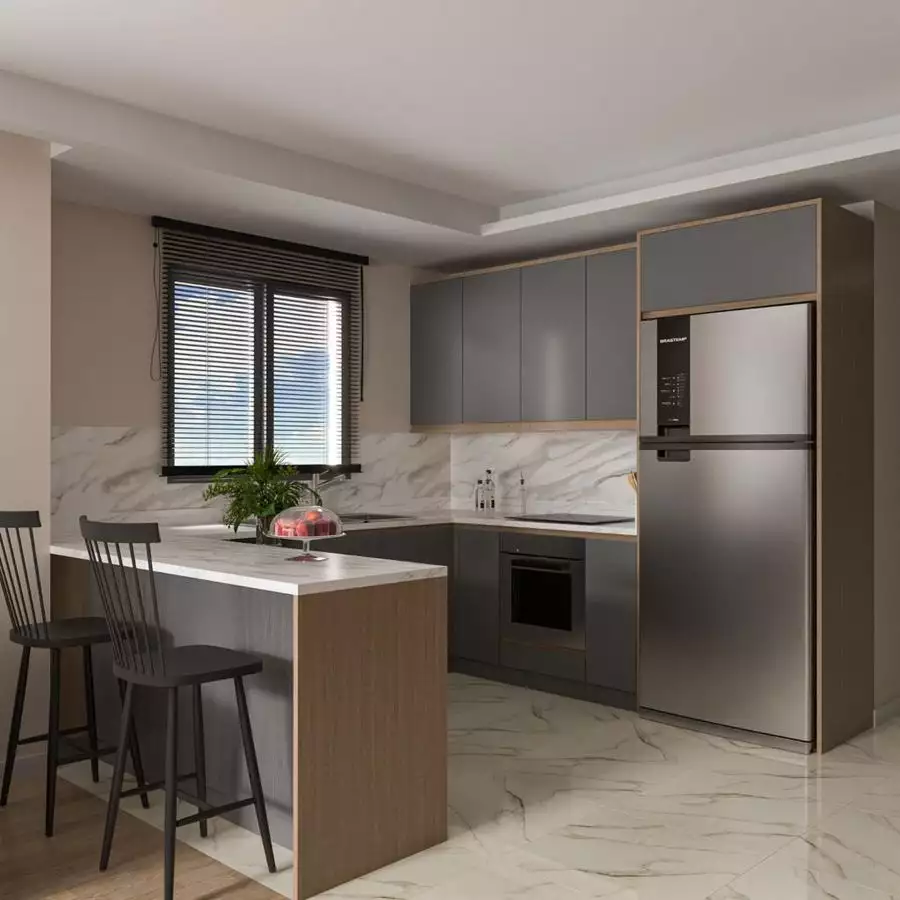 Квартира 75м² в Турции, Мерсин. Стоимостью 94000€ аренда фото-17