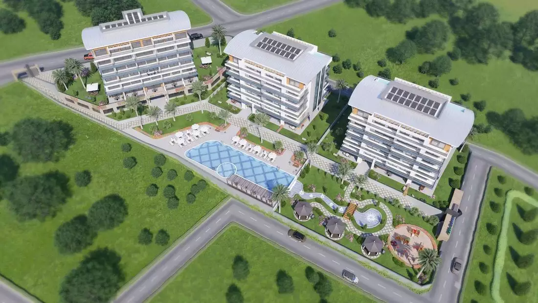 Квартира 62м² в Турции, Каргыджак. Стоимостью 165000€ аренда фото-1