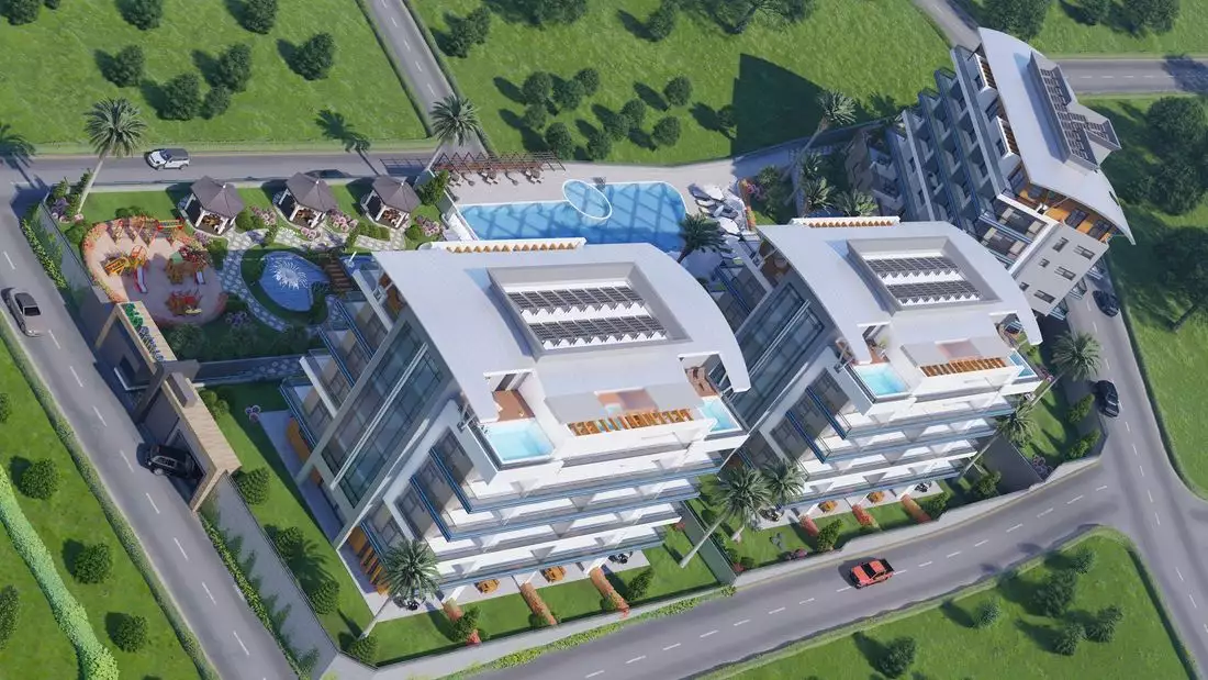 Квартира 62м² в Турции, Каргыджак. Стоимостью 165000€ аренда фото-2