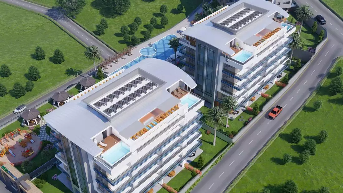 Квартира 62м² в Турции, Каргыджак. Стоимостью 165000€ аренда фото-3
