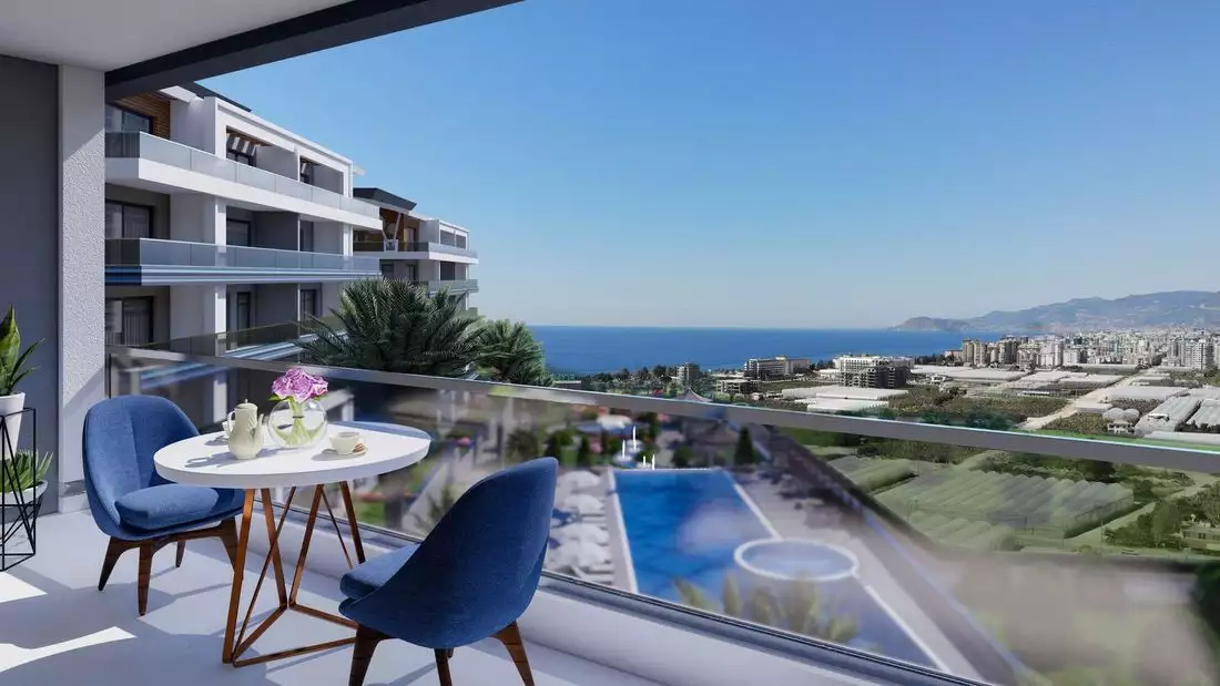 Квартира 62м² в Турции, Каргыджак. Стоимостью 165000€ аренда фото-12