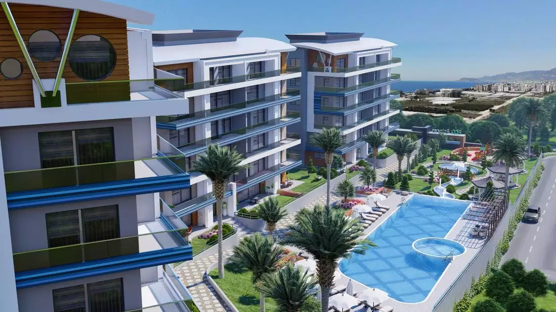 Квартира 62м² в Турции, Каргыджак. Стоимостью 165000€ аренда фото-15