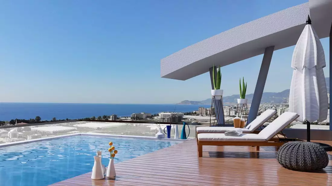 Квартира 62м² в Турции, Каргыджак. Стоимостью 165000€ аренда фото-16