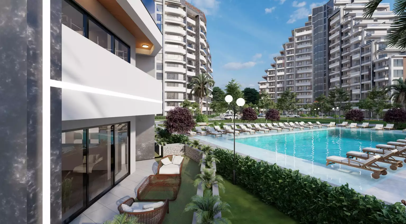 Квартира 30м² в Кипре, Гюзельюрт. Стоимостью 78088€ аренда фото-2
