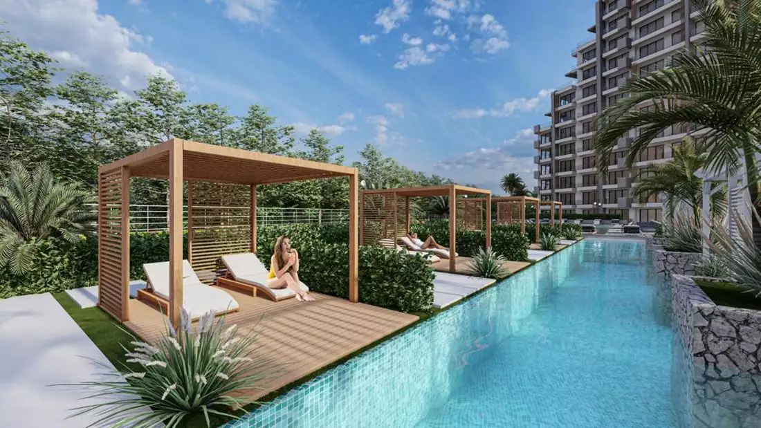 Квартира 30м² в Кипре, Гюзельюрт. Стоимостью 78088€ аренда фото-7