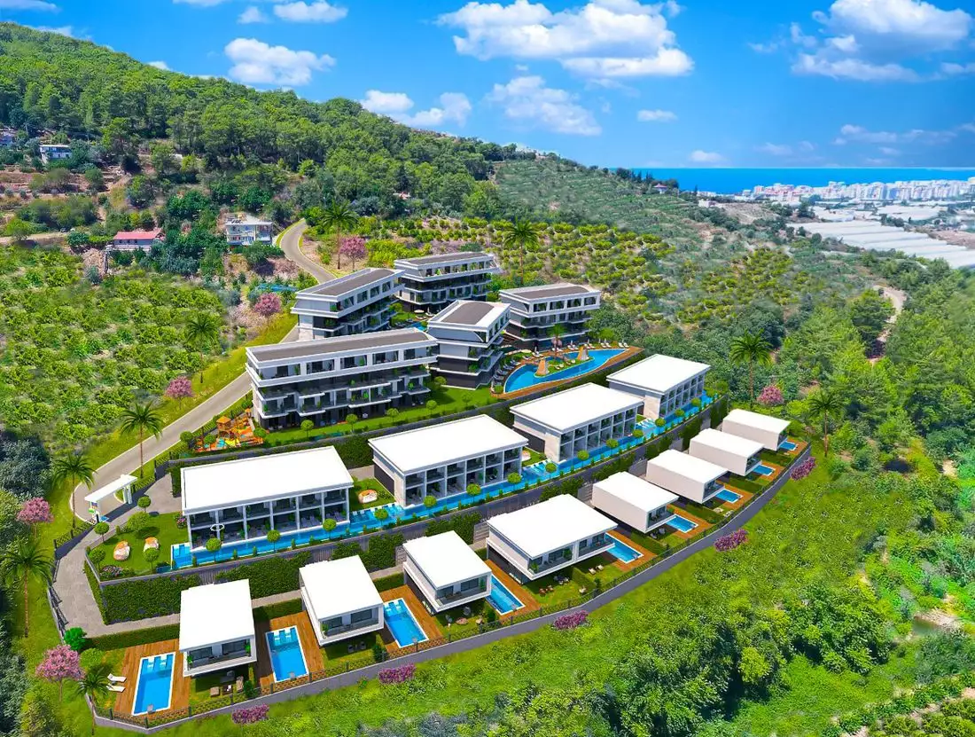 Квартира 56м² в Турции, Каргыджак. Стоимостью 125000€ аренда фото-2
