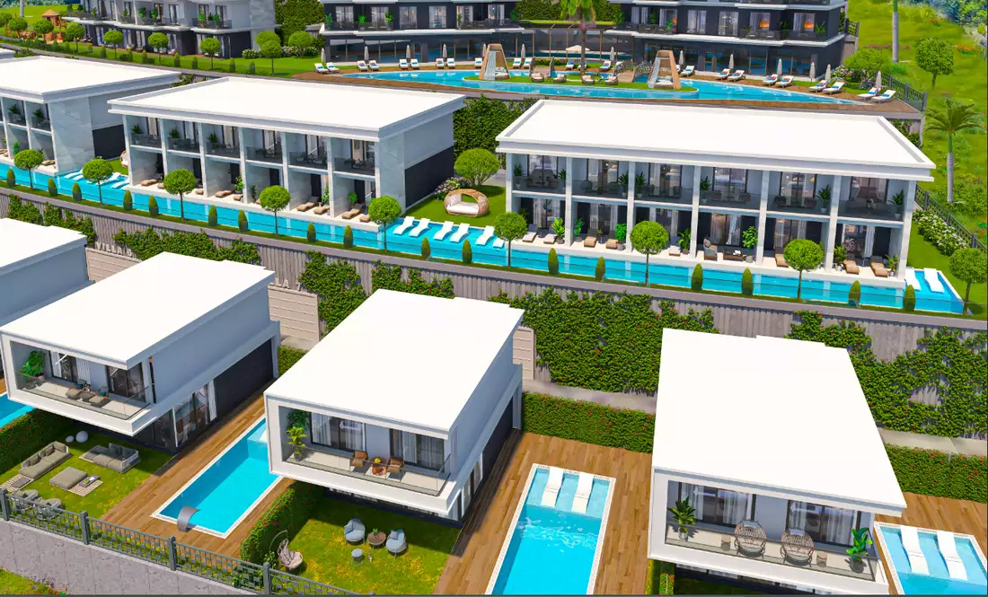 Квартира 56м² в Турции, Каргыджак. Стоимостью 125000€ аренда фото-4