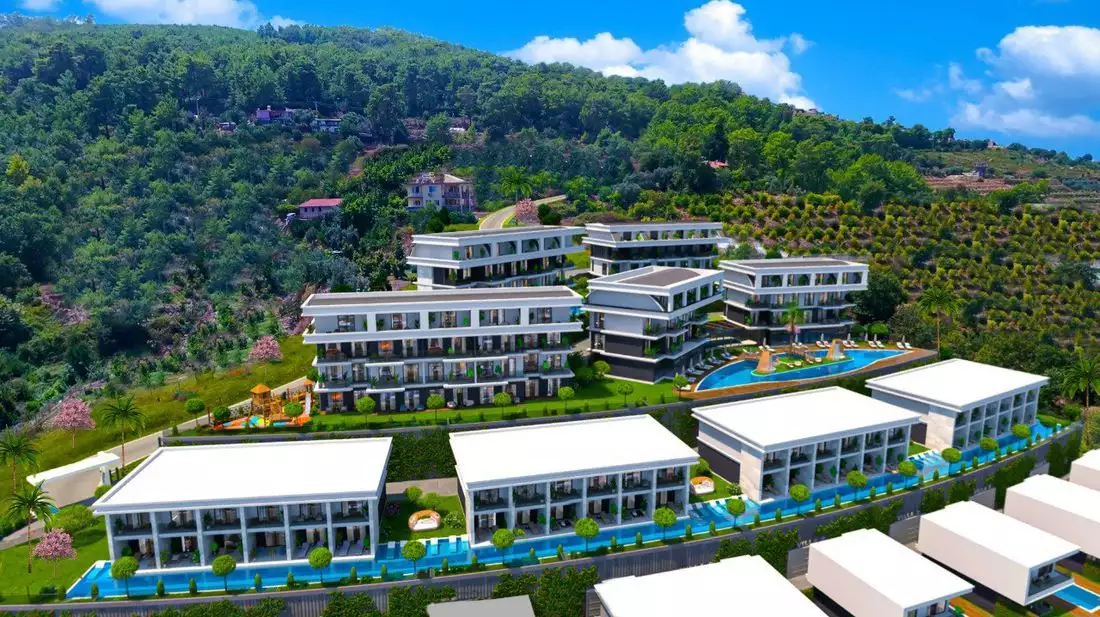 Квартира 56м² в Турции, Каргыджак. Стоимостью 125000€ аренда фото-5